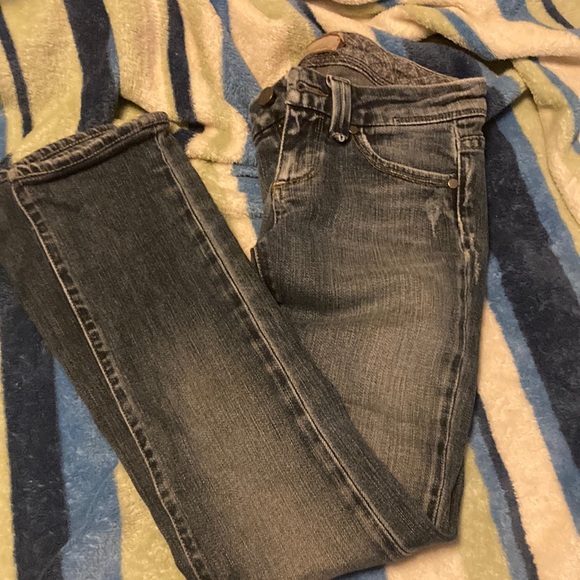 COPY - Paige size 24 jeans mildly distressed - Picture 1 of 3